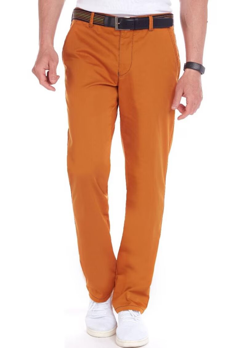W Wegener Pantaloni barbati - River 5511 - Caramiziu