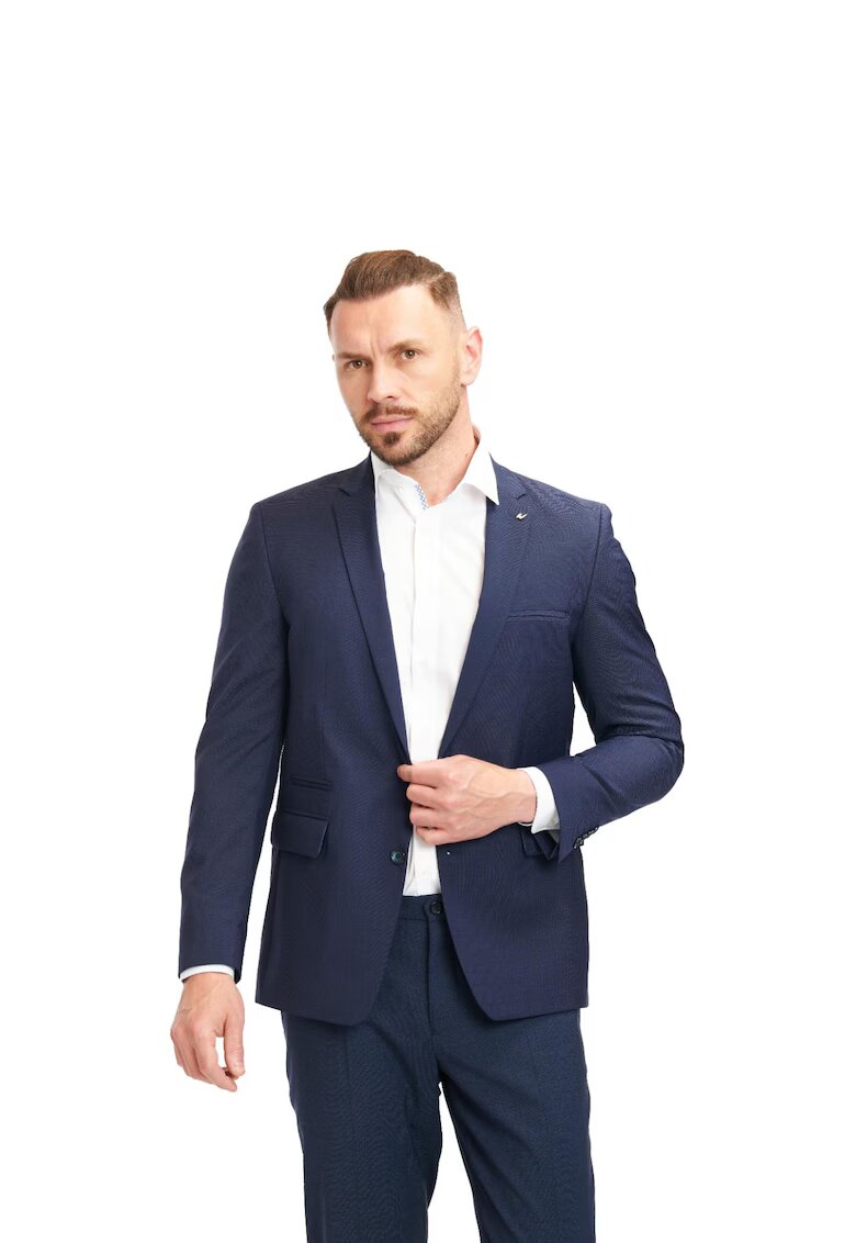 W Wegener Sacou barbati Jacket Nelson-s 52187 - Albastru
