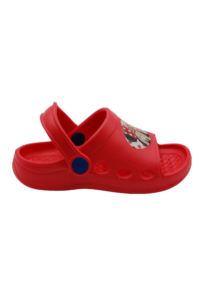 Walt Disney Papuci slingback cu imprimeu Minnie Mouse - Rosu