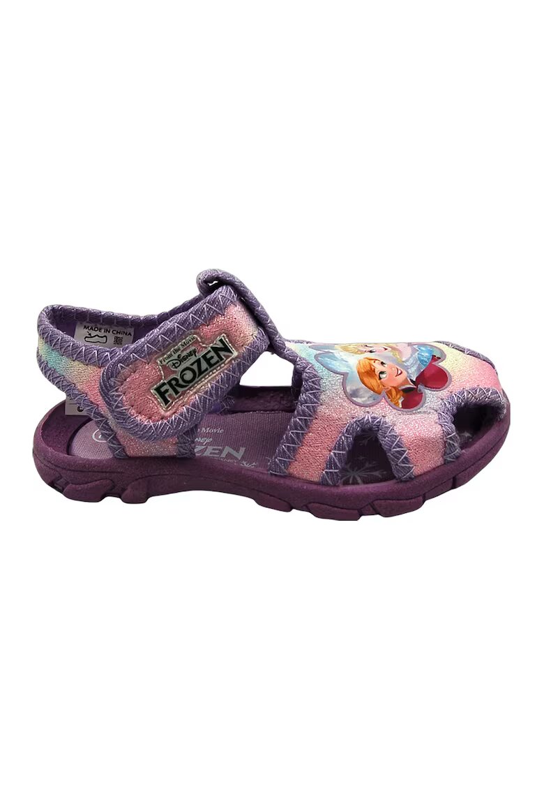 Walt Disney Sandale cu velcro si model - Lila
