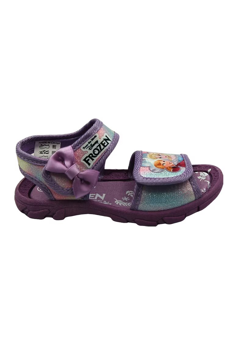 Walt Disney Sandale cu velcro si model - Lila