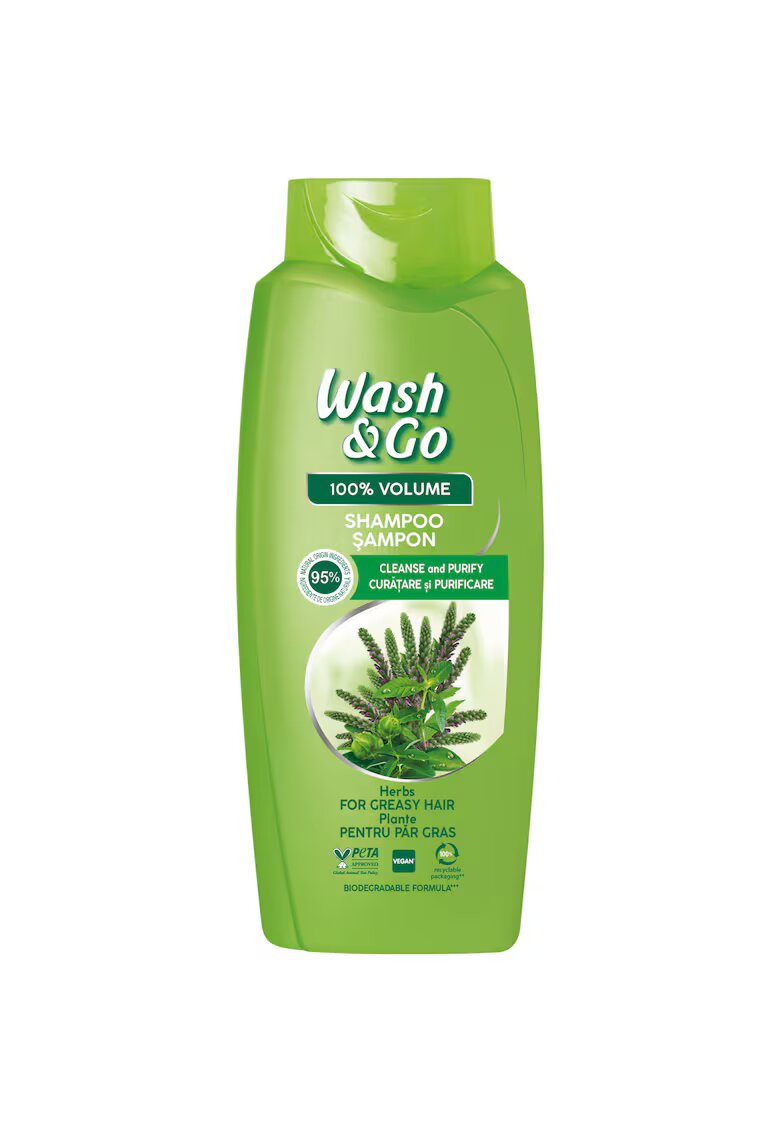 WashGo Sampon 675 ml - Gras - 675 ml