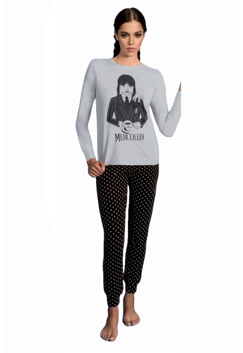 WEDNESDAY Pijama bumbac dama Wednesdey
