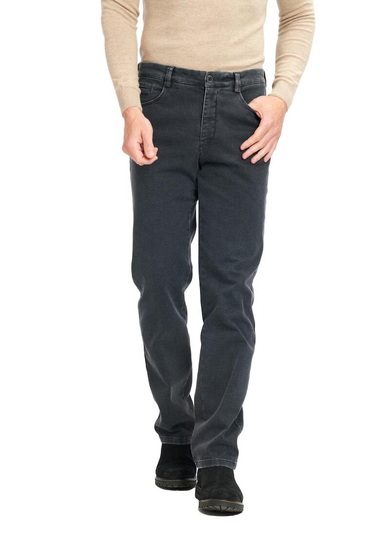 Wegener Jeans Pantaloni barbati W. Wegener Douglas 6897 gri - Albastru