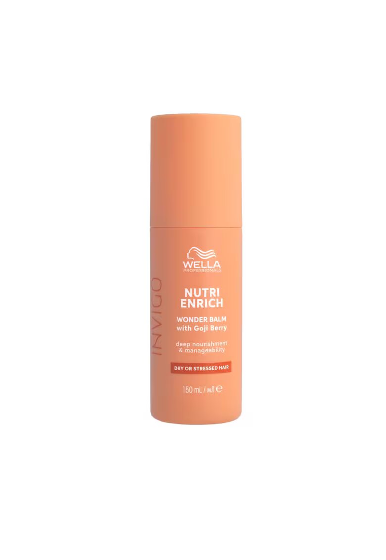 Wella Care Professional Balsam hidratant fara clatire Wella Professionals Invigo Nutri-Enrich Wonder Balm pentru par uscat si deteriorat - 150 ml