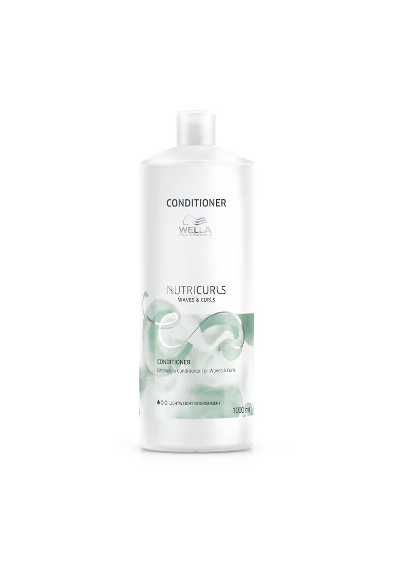 Wella Care Professional Balsam Wella Professionals Nutricurls Waves pentru par ondulat - 1000 ml