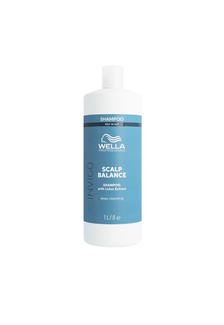 Wella Care Professional Sampon Wella Professionals Invigo Scalp Balance Aqua Pure pentru curatare profunda scalp si par - 1000 ml