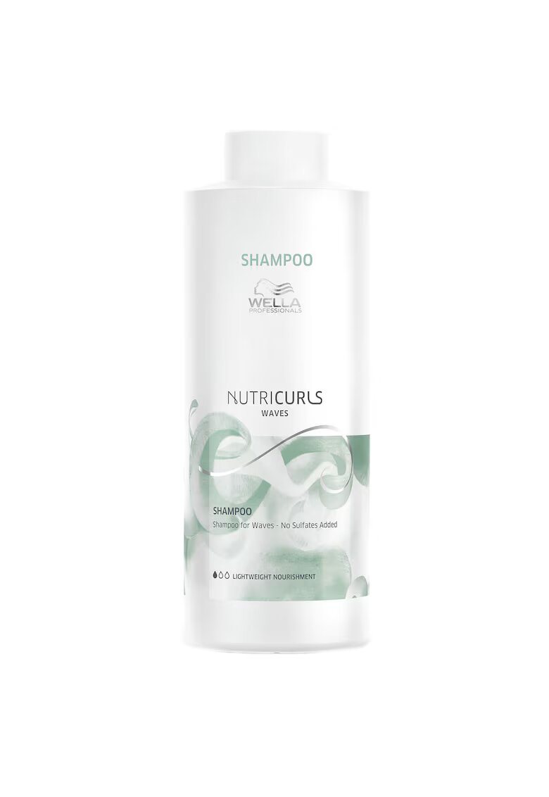 Wella Care Professional Sampon Wella Professionals Nutricurls Waves pentru par ondulat - 1000 ml