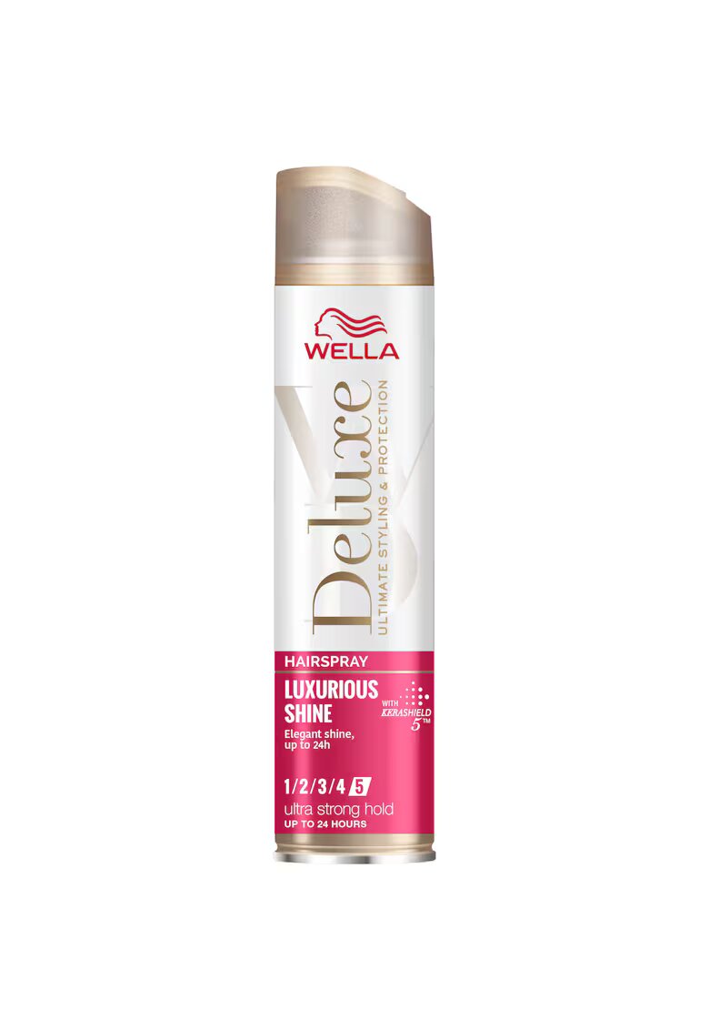 Wella Fixativ pentru par Deluxe Heat Styling cu fixare ultra puternica - 250 ml - Luxorious Shine