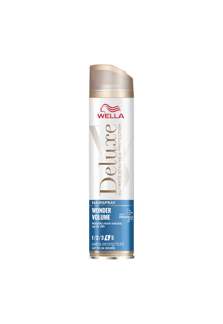 Wella Fixativ pentru par Deluxe Heat Styling cu fixare ultra puternica - 250 ml - Wonder Volume