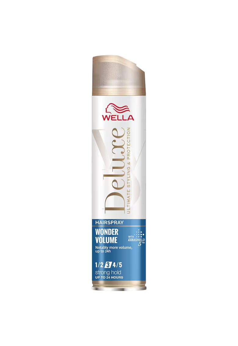 Wella Fixativ pentru par Deluxe Heat Styling cu fixare ultra puternica - 250 ml - Wonder Volume & Protection