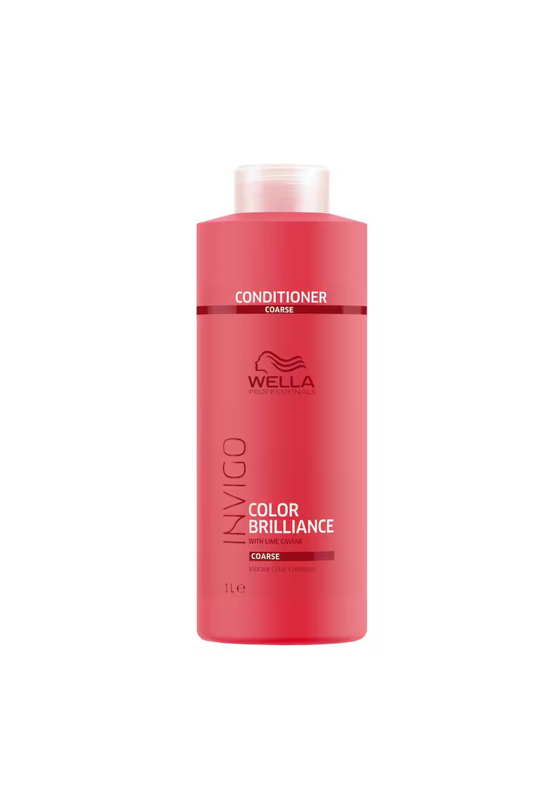 Wella Professionals Balsam Invigo Color Brilliance Coarse pentru par vopsit cu structura puternica - 1000 ml
