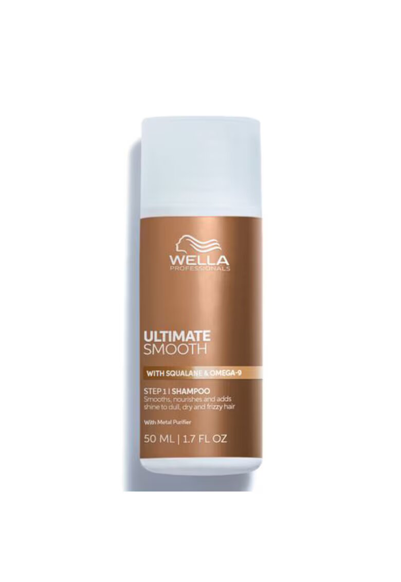 Wella Professionals Sampon hidratant pentru par uscat si lipsit de stralucire cu Squalane & Omega 9 Ultimate Smooth cu efect anti-electrizare - - 50 ml