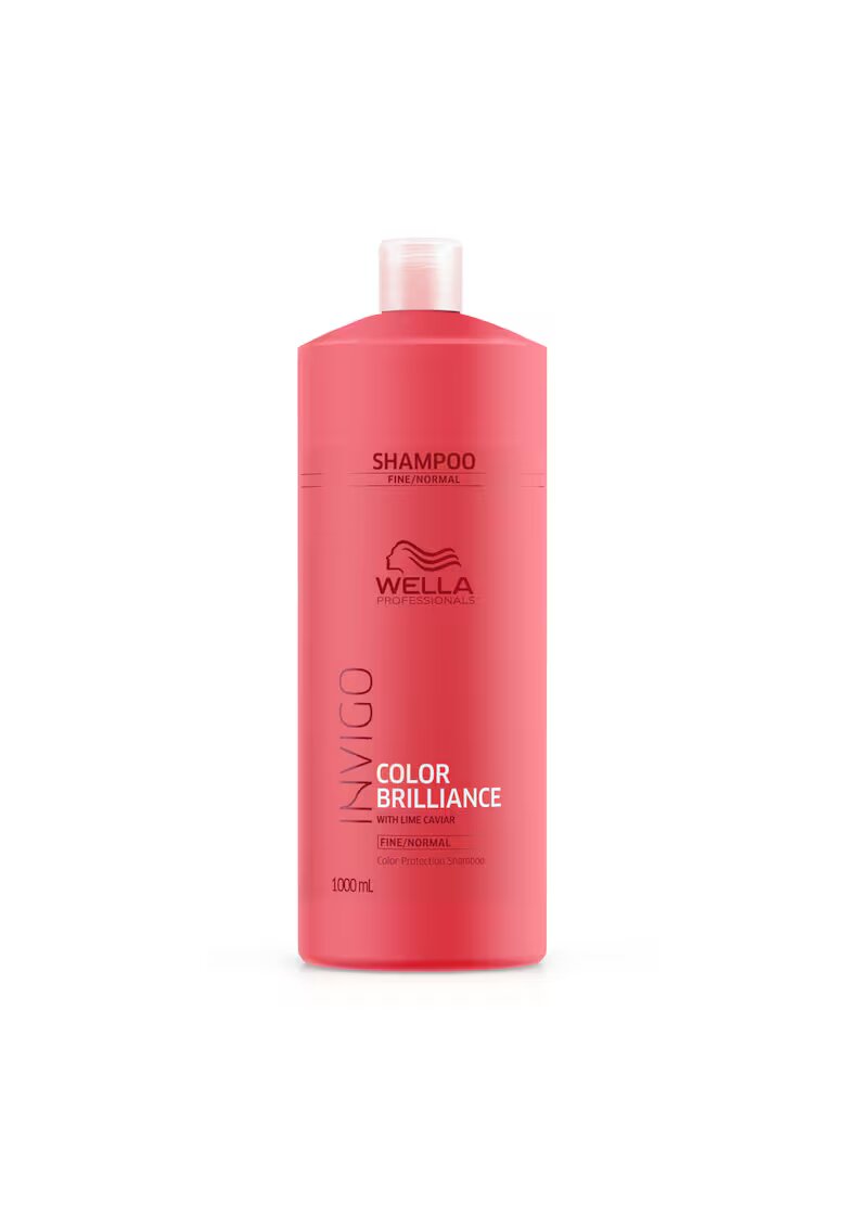 Wella Professionals Sampon Invigo Color Brilliance Fine/Normal pentru par vopsit cu structura subtire/normala - 1000 ml