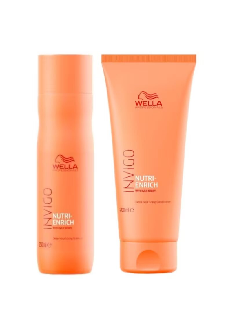 Wella Professionals Set pentru par uscat Nutri-Enrich - Sampon 250 ml - Balsam 200 ml