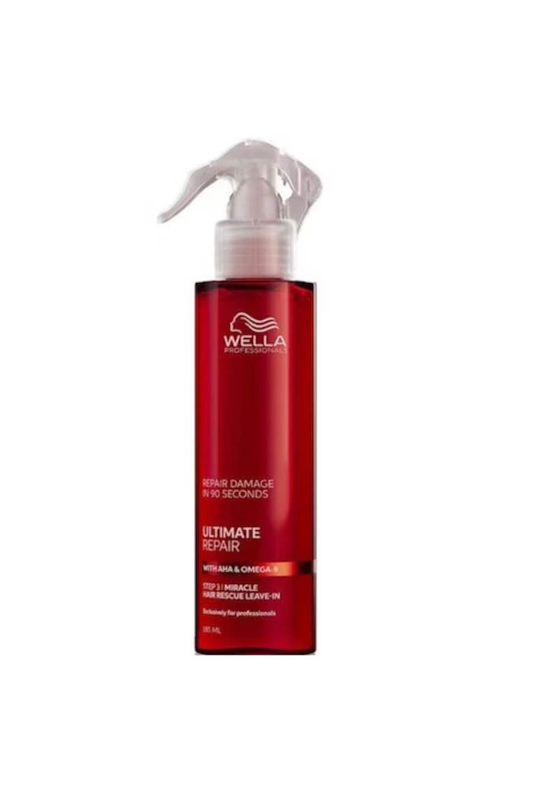 Wella Professionals Tratament Spray fara clatire - reparare rapida pentru toate tipurile de par - Wella Ultimate Repair Leave-In - 185 ml
