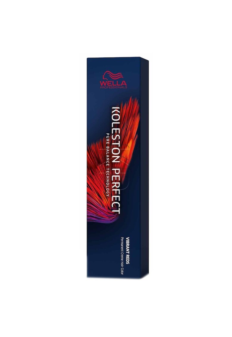 Wella Professionals Vopsea de par permanenta Koleston Perfect 55/55 COOL VIBRANT REDS Castaniu deschis intens mahon intens - 60 ml