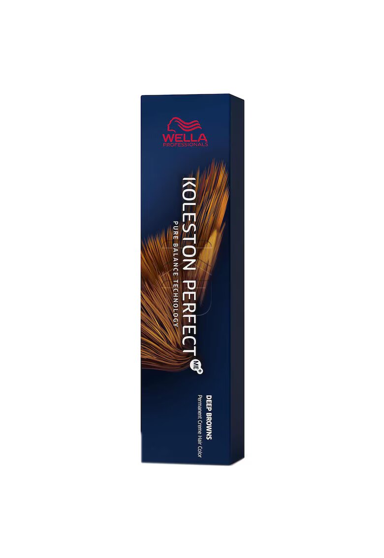 Wella Professionals Vopsea de par permanenta Koleston Perfect 9/7 WARM DEEP BROWNS Blond luminos castaniu - 60 ml