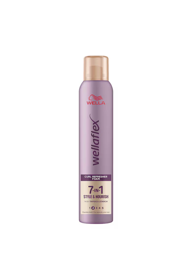Wella Spuma pentru par flex 7IN1 Curl Refresh 200 ml