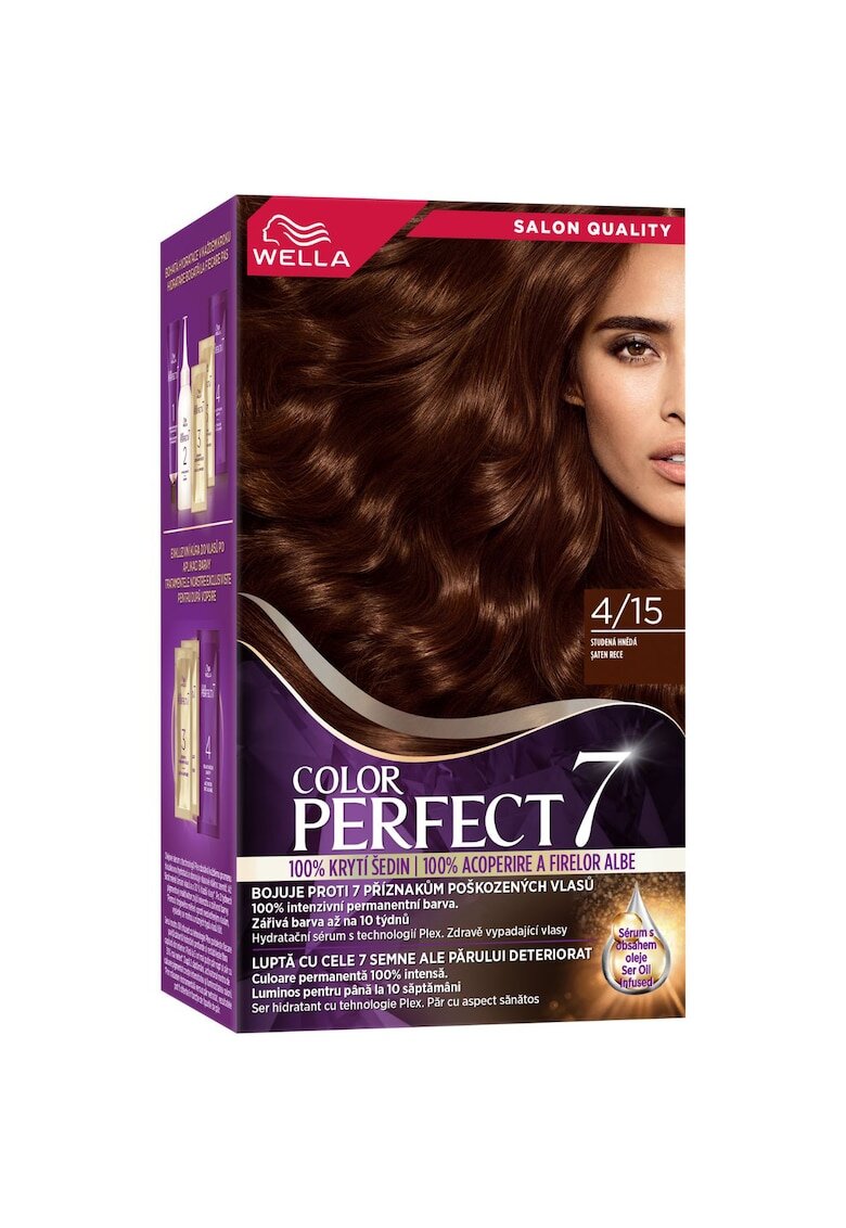 Wella Vopsea de par permanenta Color Perfect - 135ml - Saten Rece 4/15