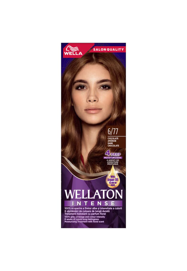 Wella Vopsea de par permanenta ton - 110 ml - Ciocolata amaruie 6/77