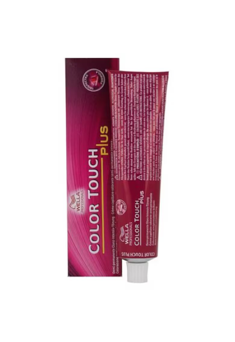 Wella Vopsea de par semi-permanenta Professionals Color Touch Plus 55/04 - Castaniu Deschis Intens Natural Roscat - 60 ml