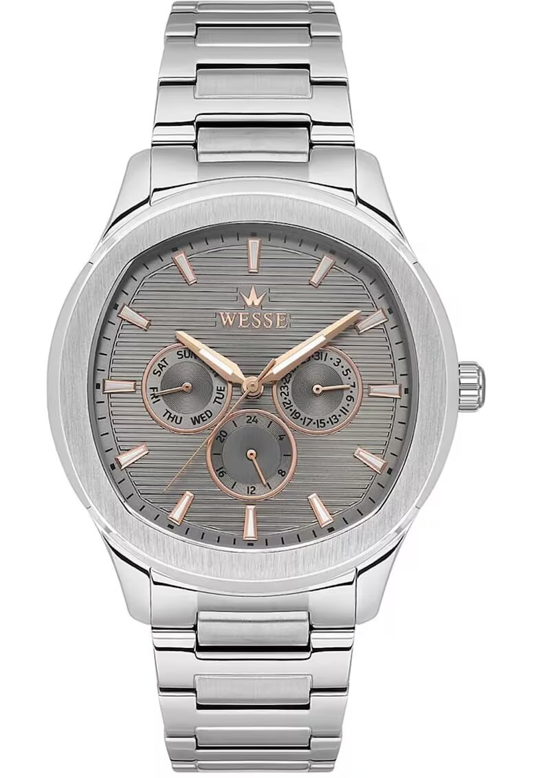 Wesse Ceas barbatesc model WWG402905 - 44mm - metalic - curea metalica