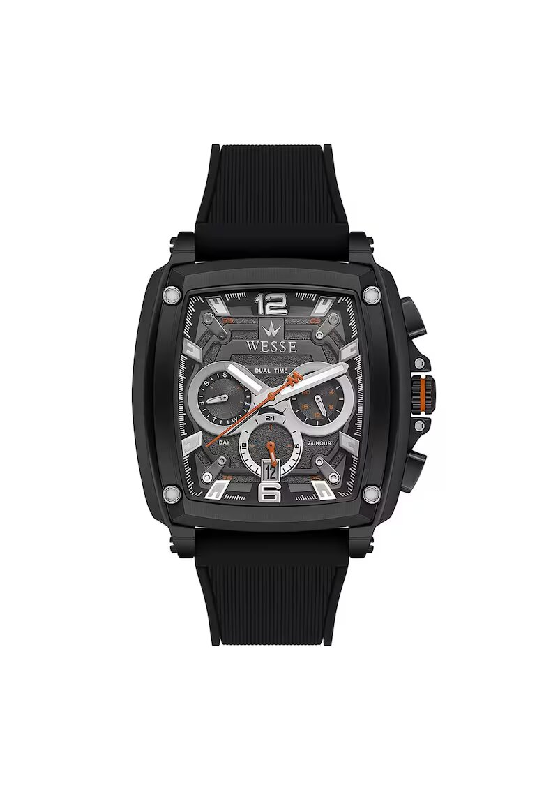 Wesse Ceas barbatesc WWG403202 negru silicon 44mm