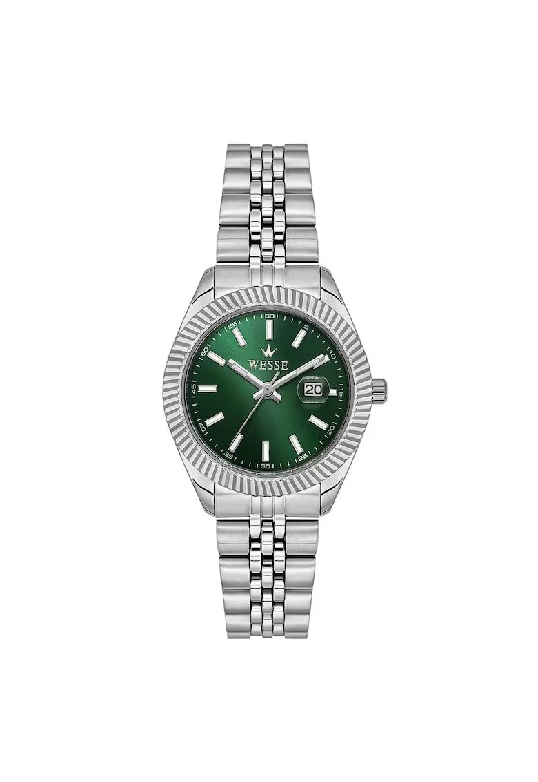 Wesse Ceas dama WWL1115B06 - clasic - verde - otel - 32x9mm - 5 ATM
