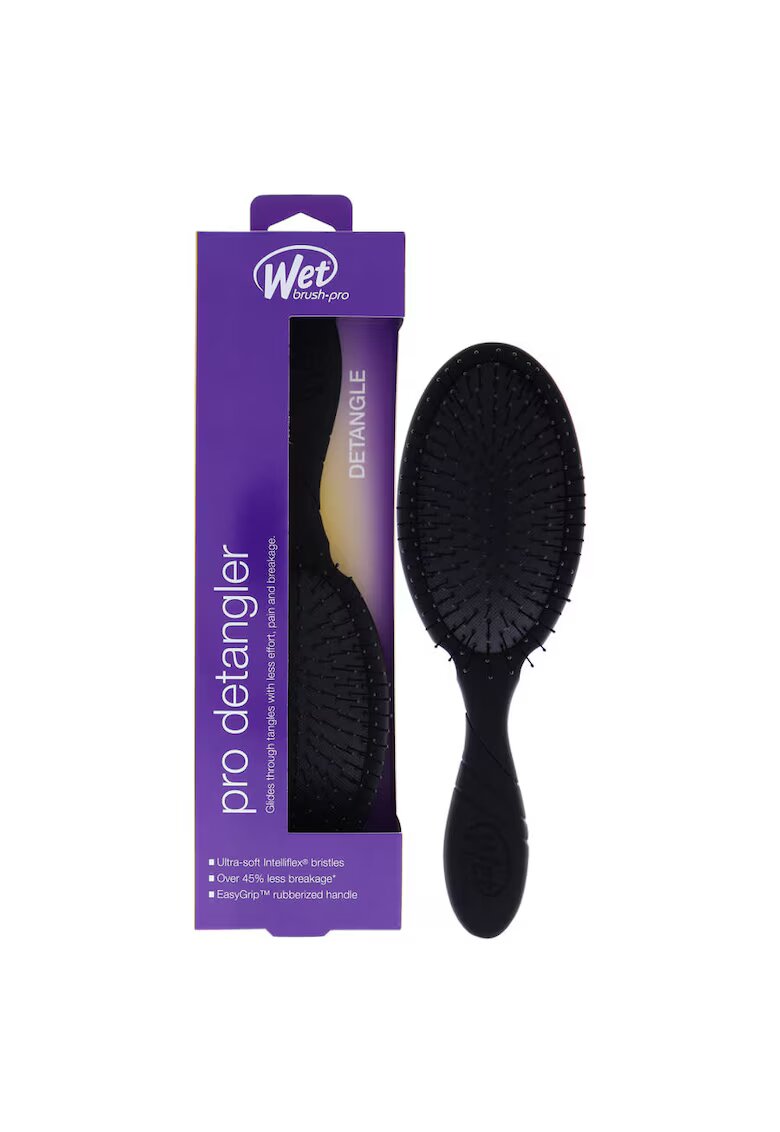 Wet Brush Perie de par Pro Detangler Negru