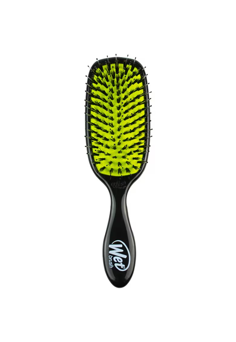 Wet Brush Perie de par Shine Enhancer pentru stralucire - Negru