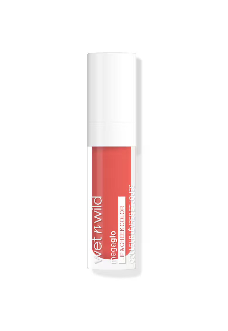 WET N WILD Fard de obraz lichid si ruj de buze MegaGlo - 6.5 ml - Coral Dream