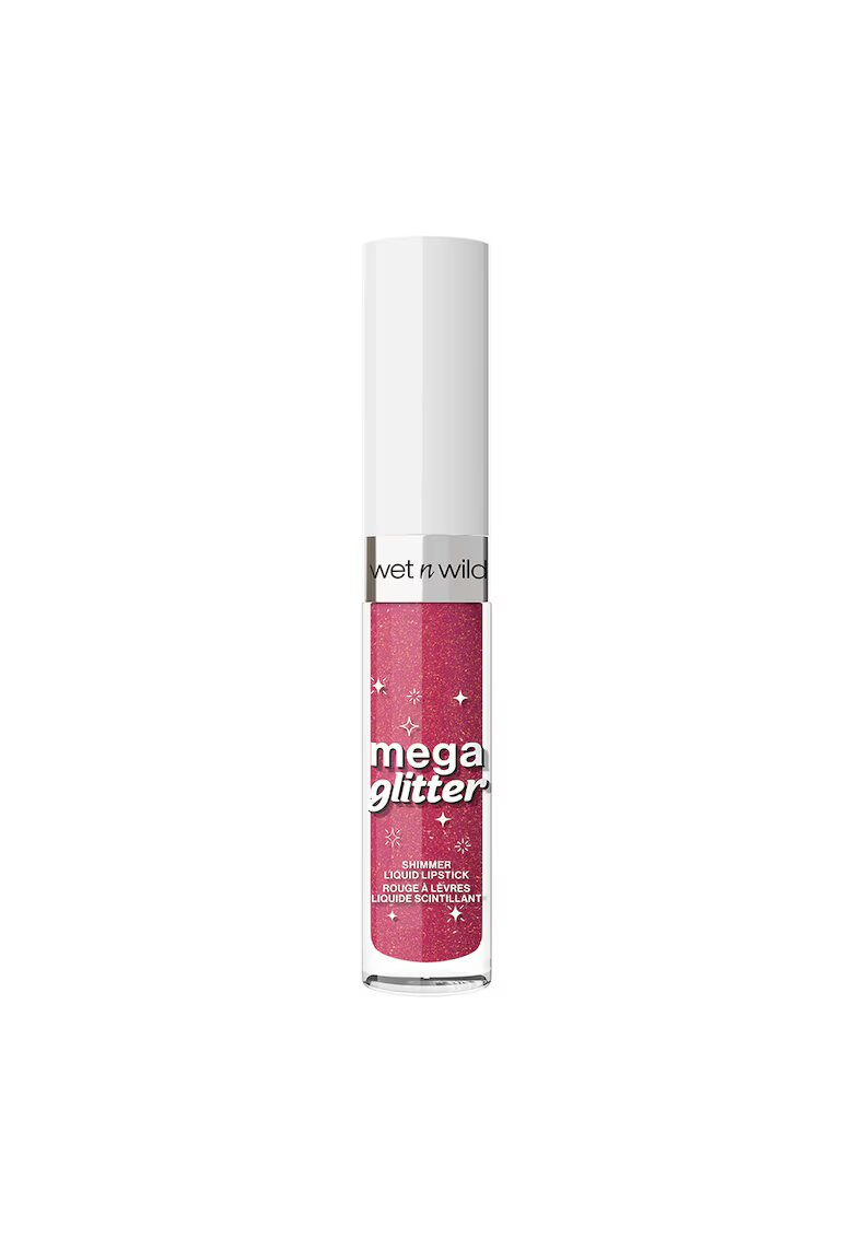 WET N WILD Ruj lichid Mega Glitter Shimmer - Pink Future