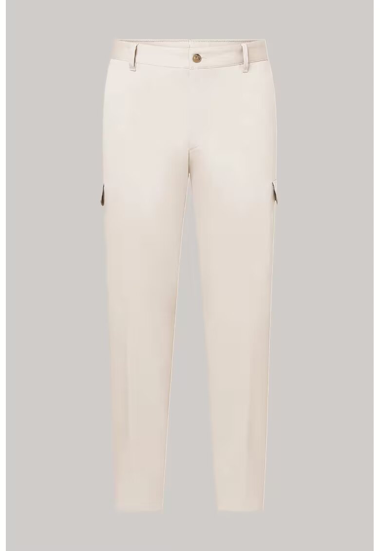 Windsor Pantaloni regular fit cu buzunare laterale WD6 - Verde