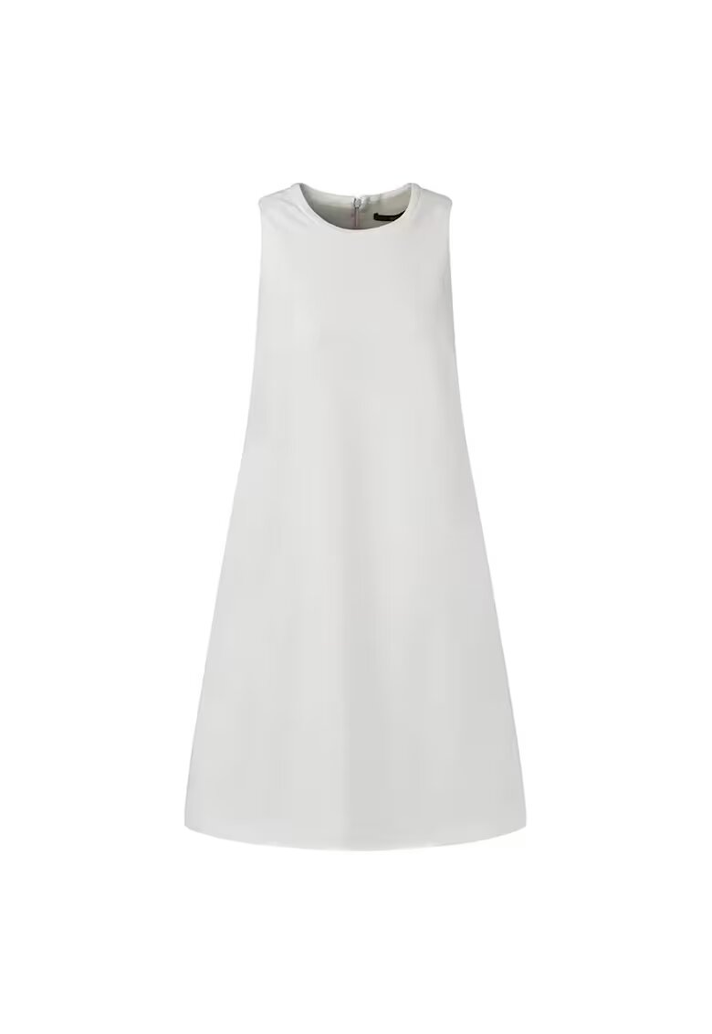 Windsor Rochie fara maneci cu buzunare laterale - Alb