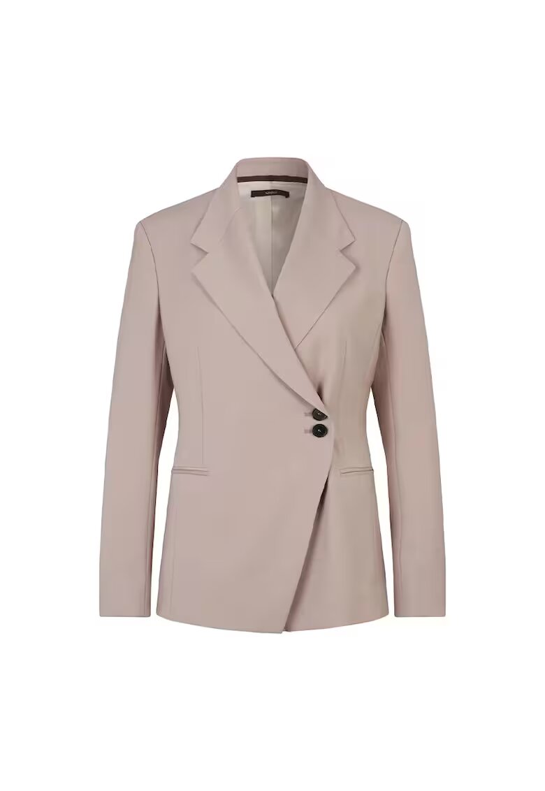 Windsor Sacou slim-fit cu inchidere asimetrica la un singur rand de nasturi