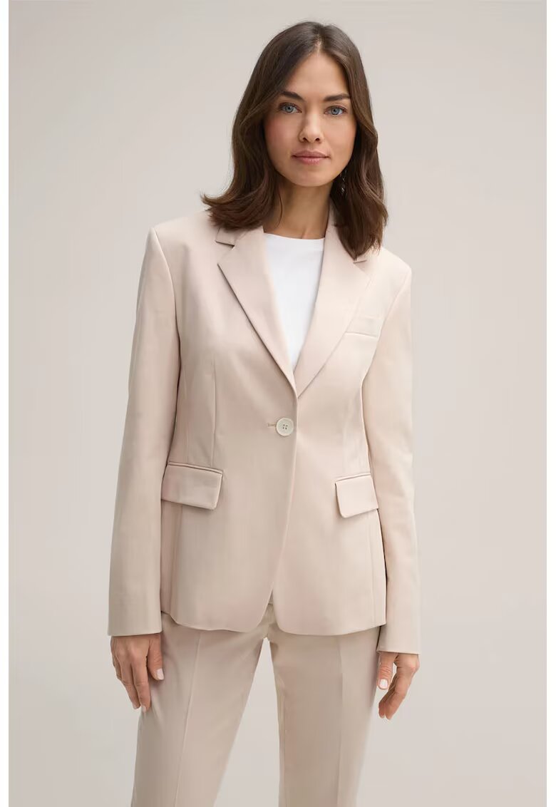 Windsor Sacou slim fit cu inchidere la un singur rand de nasturi WN1 - Bej