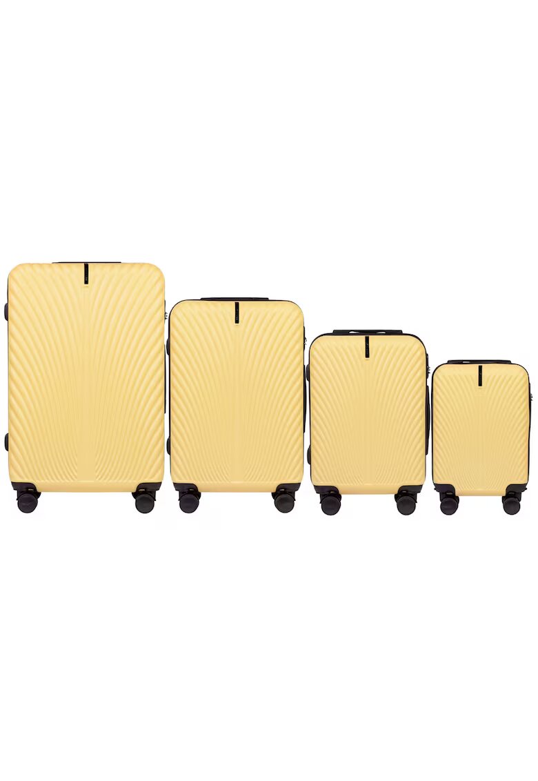 Wings Troler mediu Swan - ABS - Galben deschis