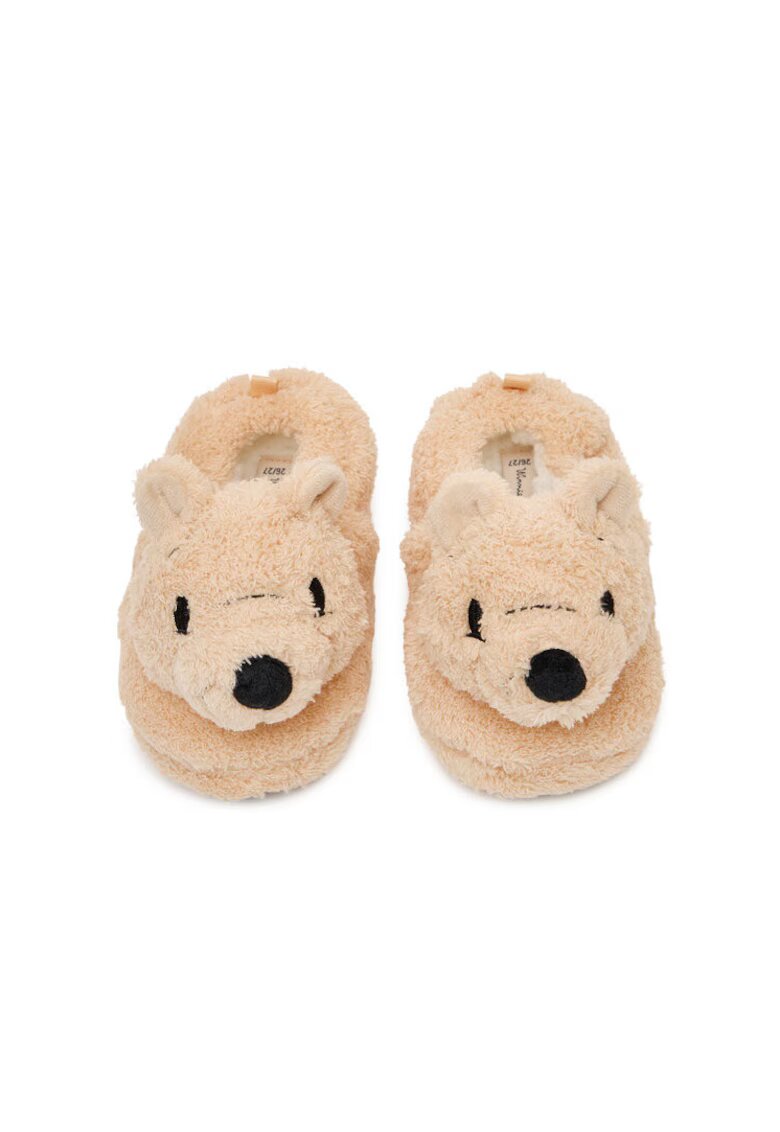 Winnie The Pooh Papuci de casa fete CEO-NJ-AW25-217WTP - Textil - Bej