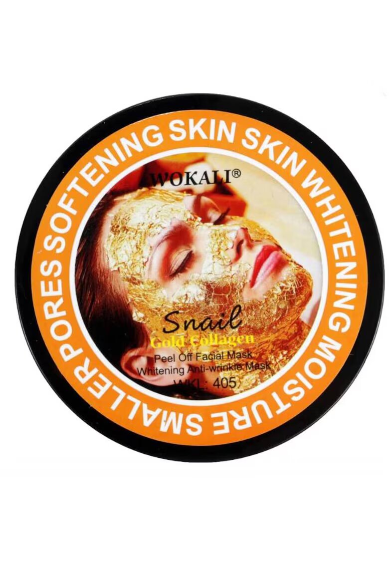Wokali Masca aur de 24 k si extract de melc pentru intinerirea tenului - 300g