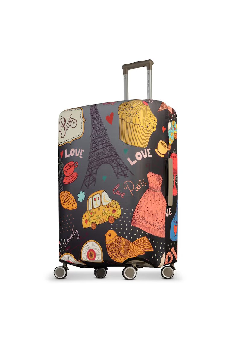 Worldpack Husa troler F10480 - Marime M/L - Imprimeu Paris
