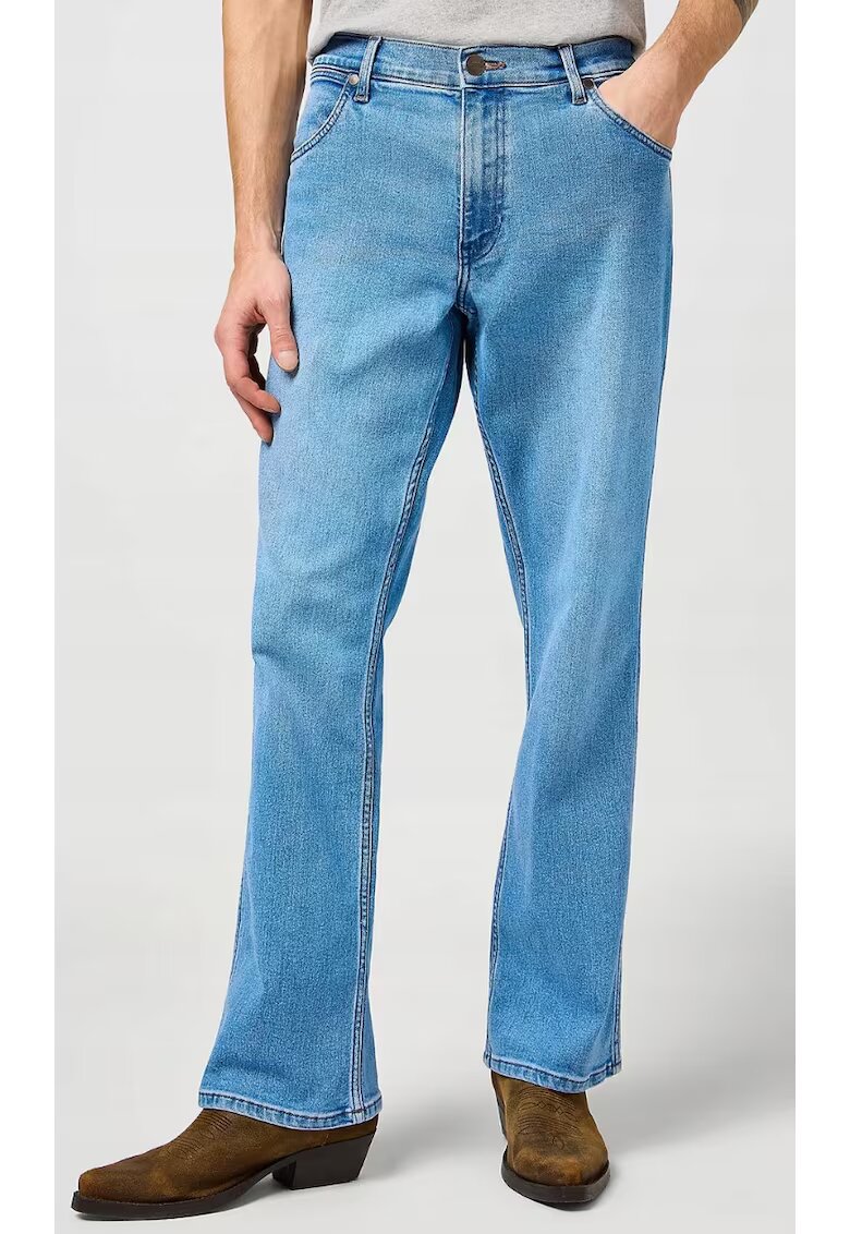 Wrangler Blugi barbatesti Horizon Bohemian - bumbac/poliester/elastan - albastru