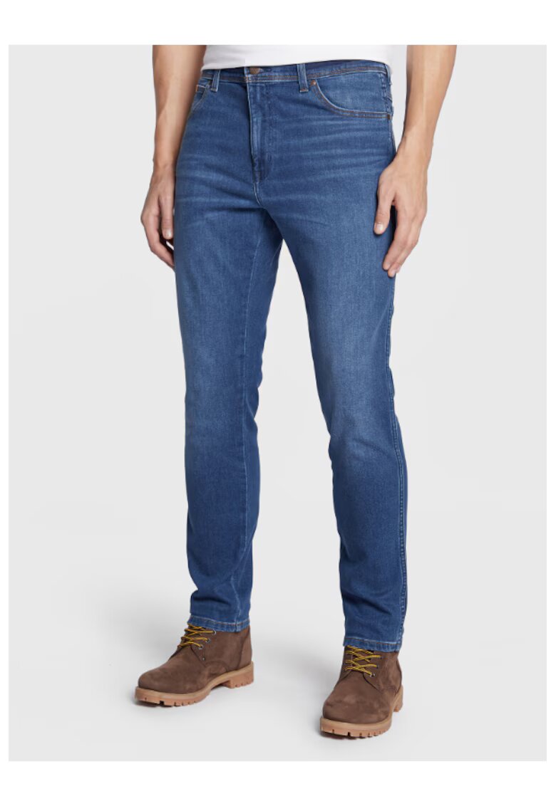 Wrangler Blugi barbati - 301291497 - Bumbac - Albastru