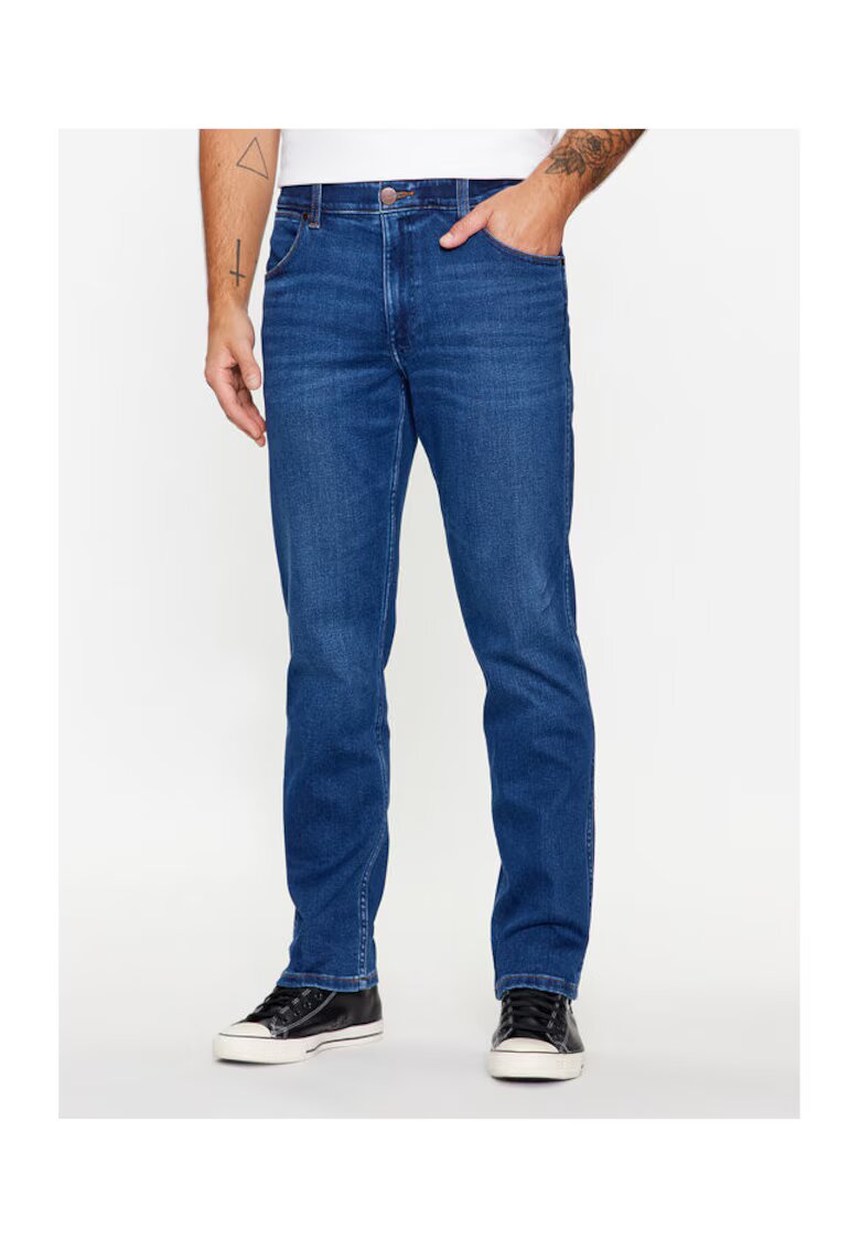 Wrangler Blugi barbati - 303284800 - Bumbac - 39745 - Albastru