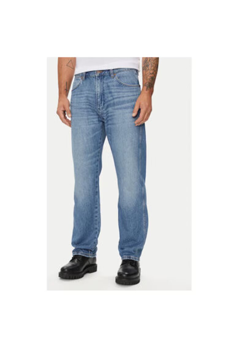 Wrangler Blugi barbati - 304288555 - Bumbac - Albastru - Albastru