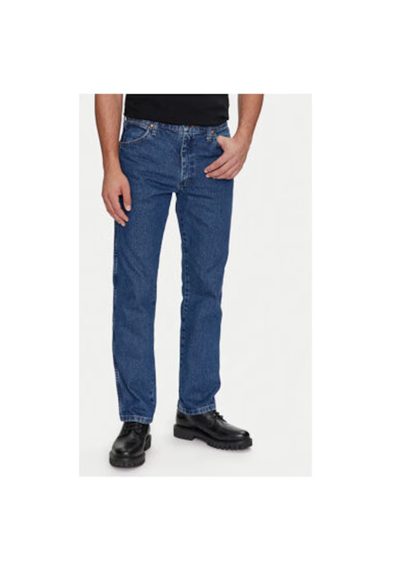 Wrangler Blugi Barbati - 304289187 - Bumbac - Albastru - Albastru