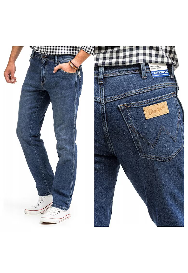 Wrangler Blugi barbati - 43762-142 - Texas - Bumbac - Lungi - Barbati - Regular fit