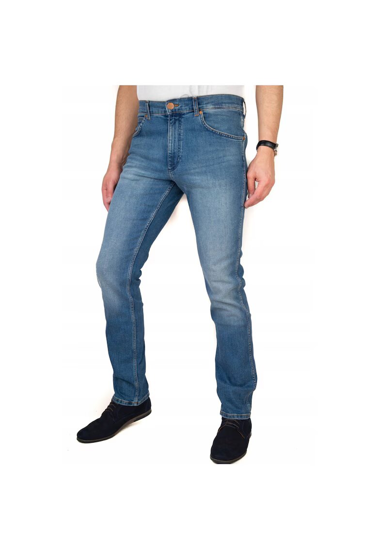 Wrangler Blugi barbati - Bumbac - Albastru deschis - US1