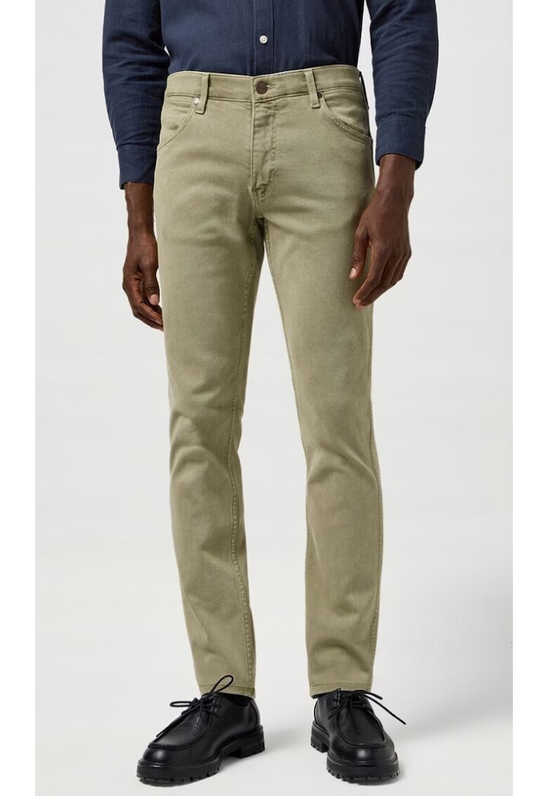 Wrangler Blugi barbati - verde - bumbacdwqf