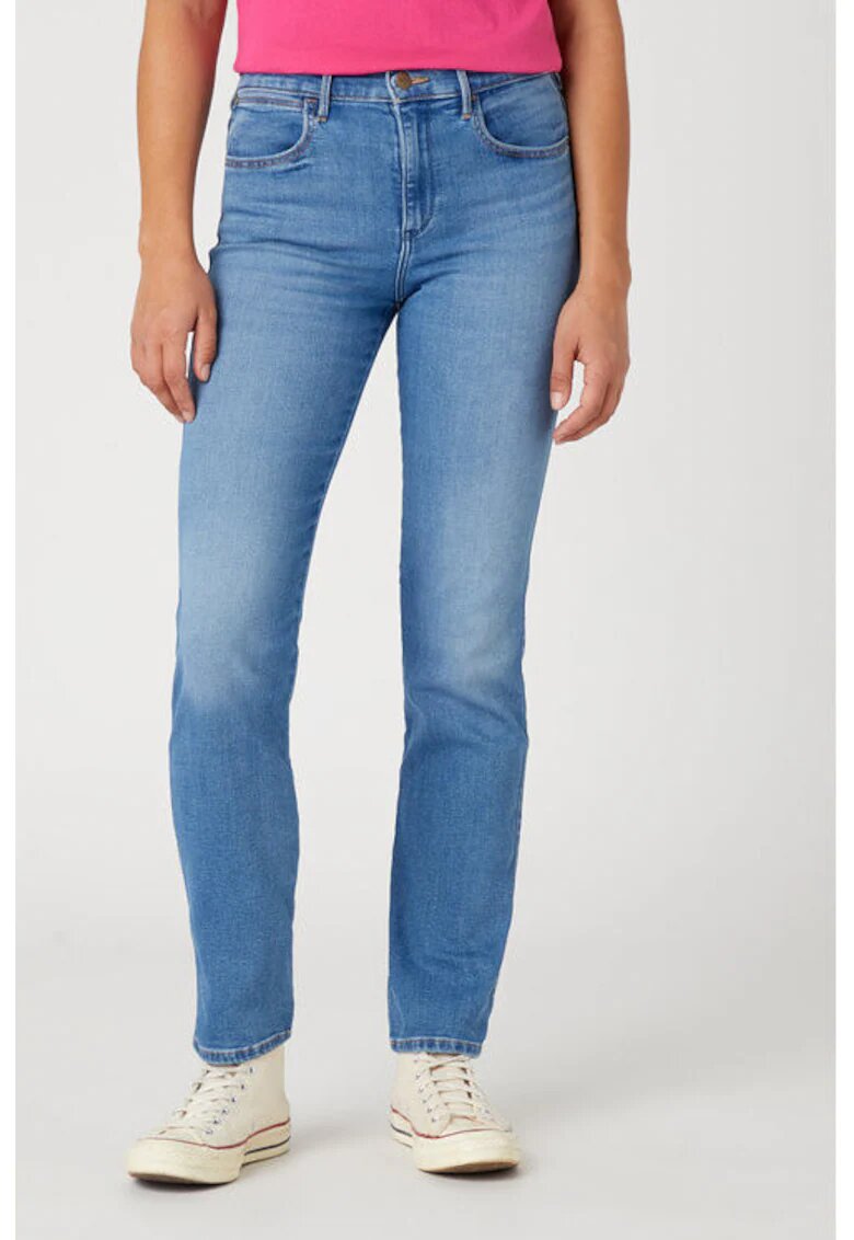 Wrangler Blugi dama - 302750375 - Bumbac - Albastru - Albastru